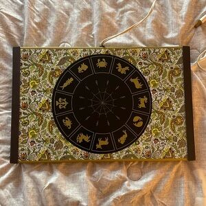 Vintage paisley zodiac warm-o-tray